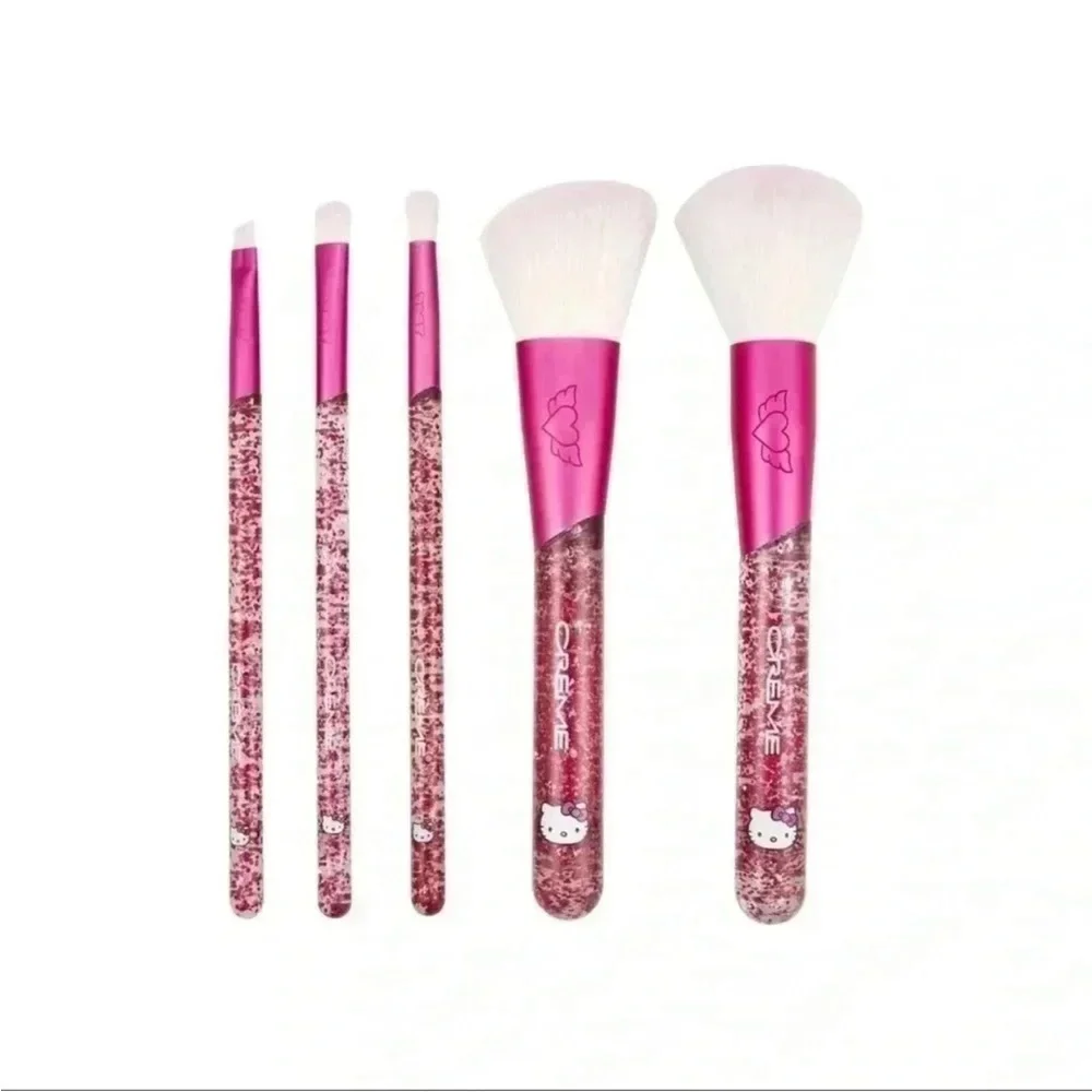 Hello kitty limited edition luv wave brush set new in the box